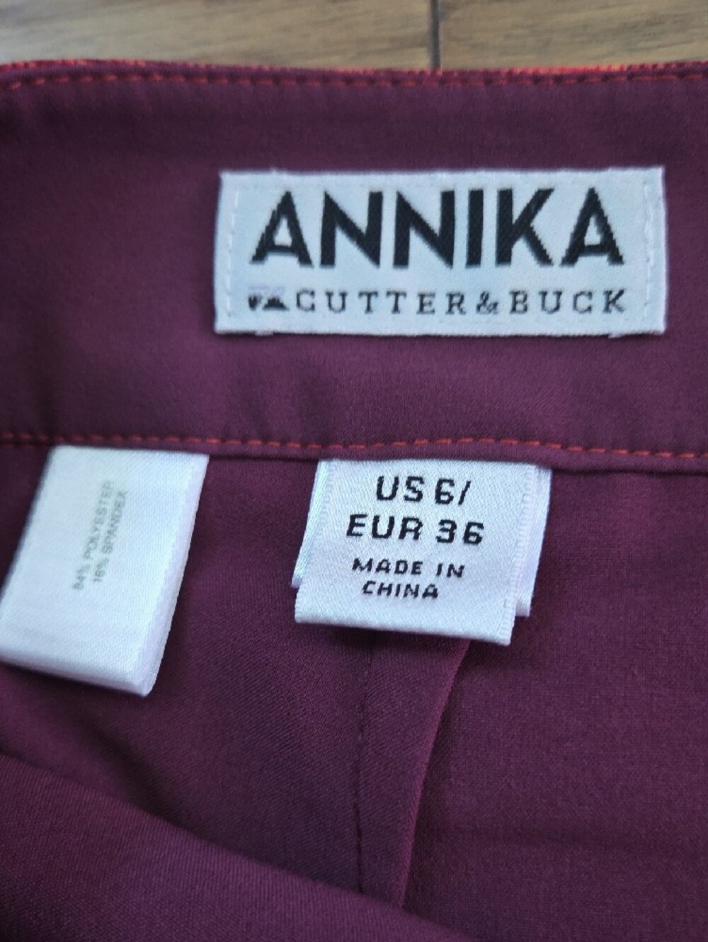 ANNIKA Cutter & Buck Golf Skort - Picture 2 of 8